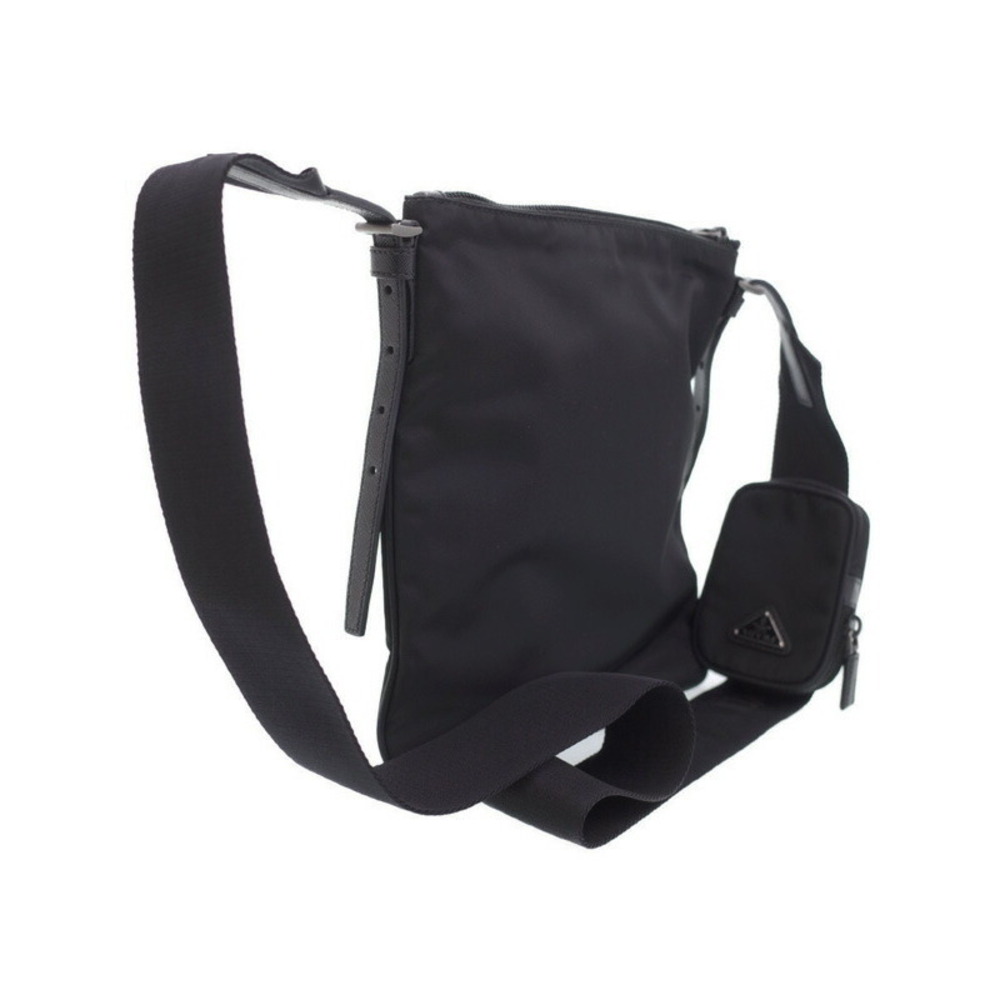 Prada ReNylon shoulder bag Crossbody pouch Black - Picture 2 of 9